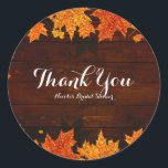 秋に訪れるキラキラ離れラグ素朴・フェイバー ラウンドシール<br><div class="desc">秋の秋のキラキラ離れラグ素朴のGlamの好意ステッカー。マッチするカードやその他のアイテムが利用可能</div>