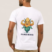 秋に輝く「A-Maize-ing」なコーンパン! Tシャツ (裏面)