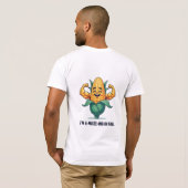 秋に輝く「A-Maize-ing」なコーンパン! Tシャツ (裏面フル)