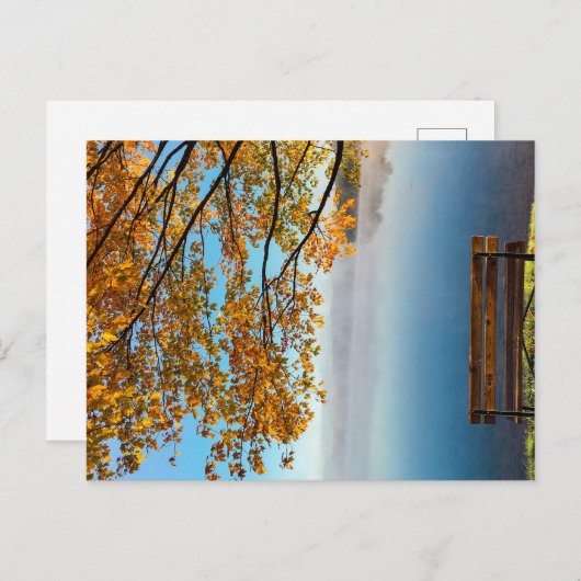 秋に ポストカード (正面/裏面)