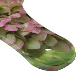 秋のあじさい開花ウィズゴールデンホスタ葉ズ カッティングボード (角)