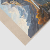 秋のある湖に浮かぶ舟 薄葉紙 (詳細)