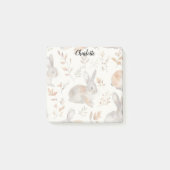 秋のうさぎ ポストイット (正面)