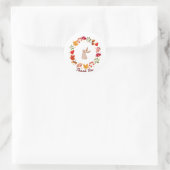 秋のうさぎ ラウンドシール (バッグ)