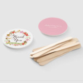 秋のお洒落フローラリースサンキューファン ハンドファン (組立なし)