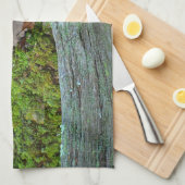 秋のお皿タオル キッチンタオル (四つ折り)