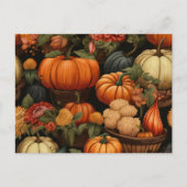 秋のお祝い シーズンポストカード (正面)