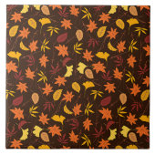 秋のお祝い タイル (正面)