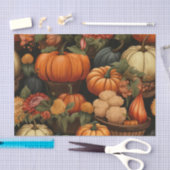 秋のお祝い 薄葉紙 (クラフト)