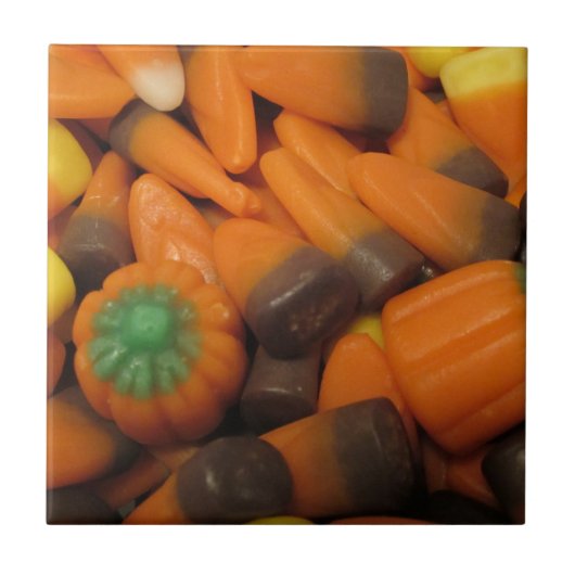 秋のお菓子コーンタイル タイル (正面)