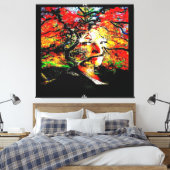 秋のお菓子 キャンバスプリント (インサイチュ (寝室))