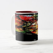 秋のお菓子 ツートーンマグカップ (正面左)