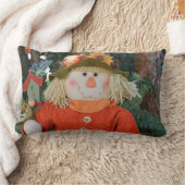 秋のかかし人形 ランバークッション (ブランケット)