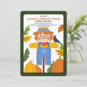 秋のかかし招待状 招待状 (スタンド正面)