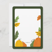 秋のかかし招待状 招待状 (裏面)