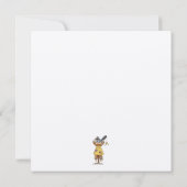 秋のかかし·かかし 招待状 (裏面)