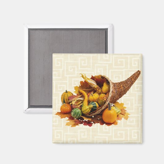 秋のかご マグネット (正面/裏面)