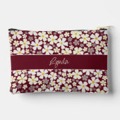 秋のかわいらしブルゴーニュに生えるクリーム花火力 アクセサリーポーチ (裏面)