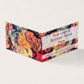 秋のかわいらし花は素朴な色 名刺 (外部)