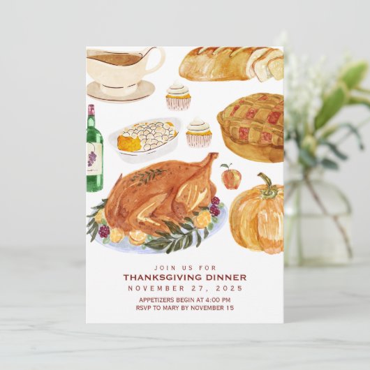 秋のごちそう カード (スタンド正面)