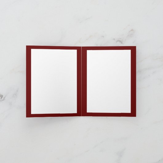 秋のご挨拶 カード (内部)