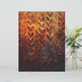 秋のつる植物と離れスクラップブック紙 (スタンド正面)