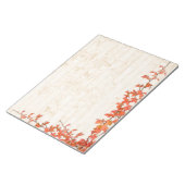 秋のつる植物結婚ズ ノートパッド (アングル)