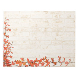 秋のつる植物結婚ズ ノートパッド