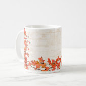 秋のつる植物 コーヒーマグカップ (正面左)