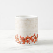 秋のつる植物 コーヒーマグカップ (中央)