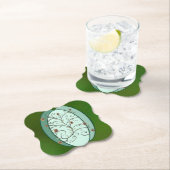 秋のつる植物 ペーパーコースター (インサイチュ)