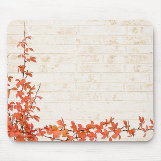 秋のつる植物 マウスパッド (正面)