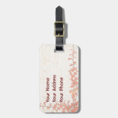 秋のつる植物 ラゲッジタグ (正面縦)