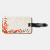 秋のつる植物 ラゲッジタグ (裏面横)