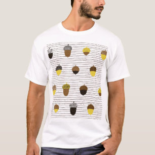秋のどんぐり:ヴィンテージ Tシャツ