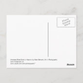 秋のはがきにウムステッド公園 ポストカード (裏面)