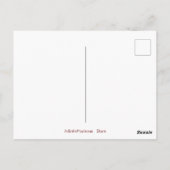 秋のはがきにノースランド ポストカード (裏面)