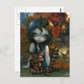 秋のはがき ポストカード (正面/裏面)