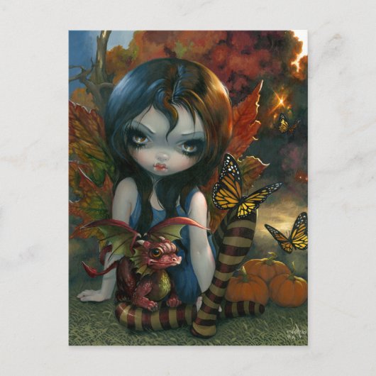 秋のはがき ポストカード (正面)