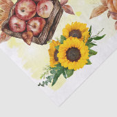 秋のひまわり感謝カボチャ収穫 薄葉紙 (詳細)