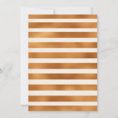 秋のひまわり結婚フローラのテーブル番号 招待状 (裏面)