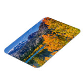 秋のまわりに6月の湖,カリフォルニア マグネット (左側)