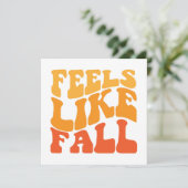 秋のような気分 カード (スタンド正面)