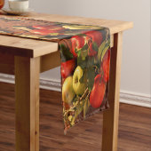 秋のりんごのデザインのテーブルのランナーの家の装飾 ショートテーブルランナー (インサイチュ)