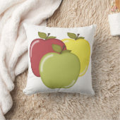 秋のりんご クッション (ブランケット)
