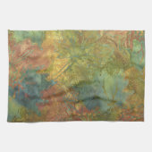 秋のろうけつ染め キッチンタオル (横)