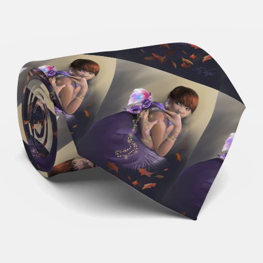 秋のアキュールタイ ネクタイ (ロール)