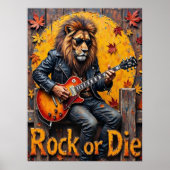 秋のアコースティック:ライオンの心のジャム ポスター (正面)