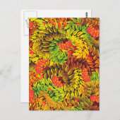 秋のアッシュベ葉リ ポストカード (正面/裏面)