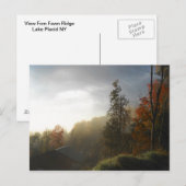 秋のアディロンダックスの木々の風景 ポストカード (正面/裏面)